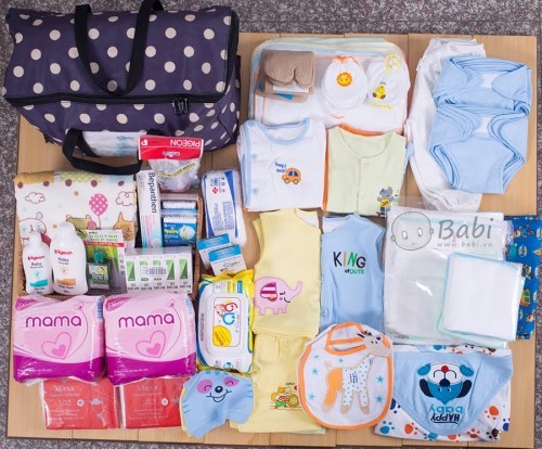 Review giỏ đồ cho mẹ đi sinh cần mang những gì và không nên mang những gì?